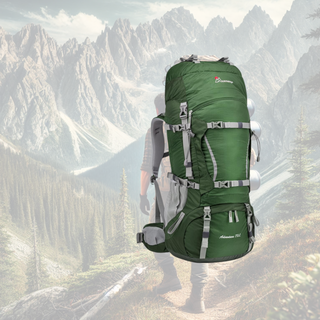 Mountaintop 70L Internal Frame Hiking Backpack – Built for Adventure!