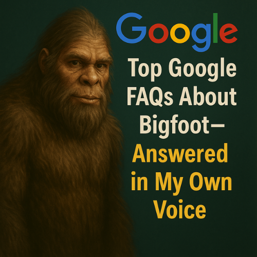 Top Google FAQs About Bigfoot—Answered in My Own Voice