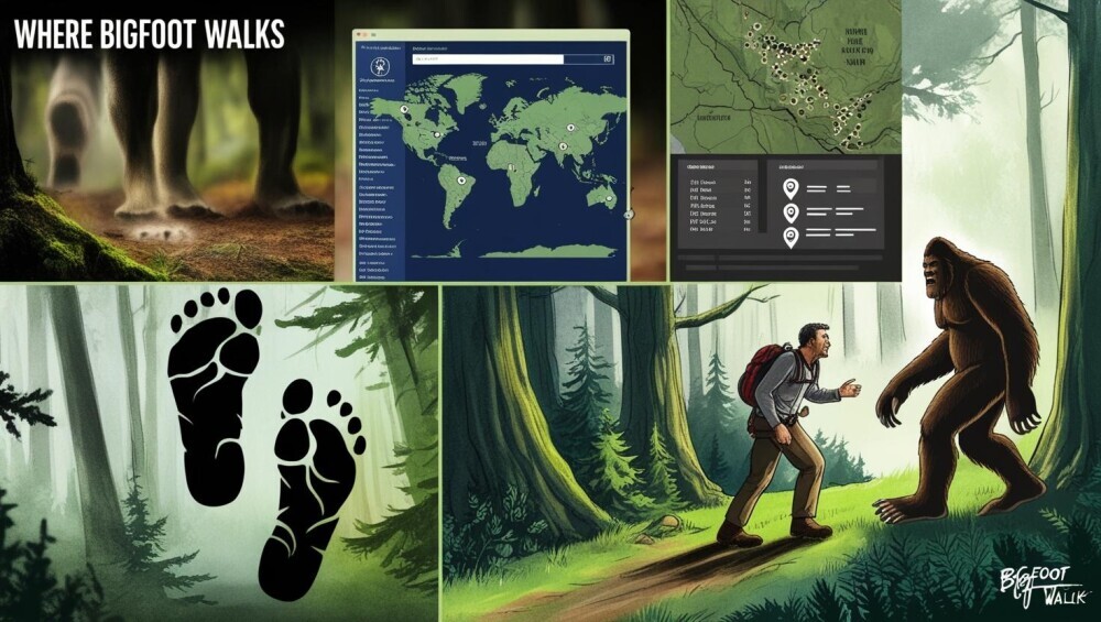Where Bigfoot Walks: Sightings, Databases, and Firsthand Encounters