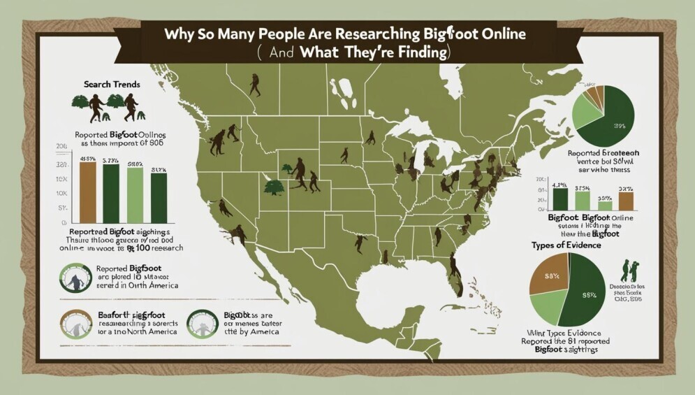 Why So Many People Are Researching Bigfoot Online (And What They're Finding)