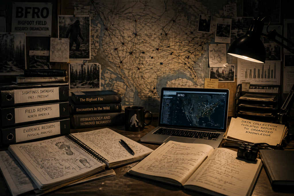 Bigfoot research command center