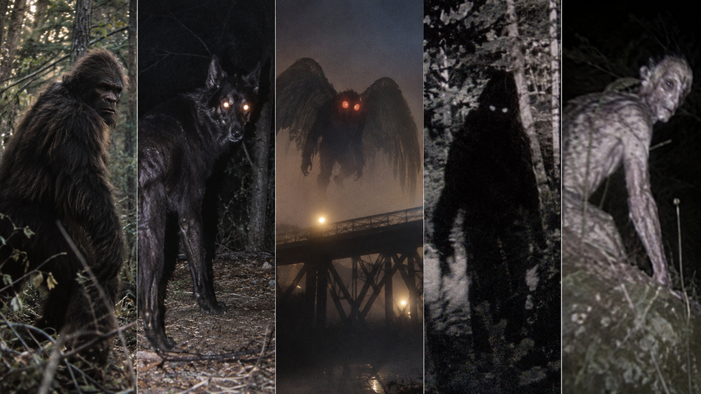 Cryptid Encounters in the Dark